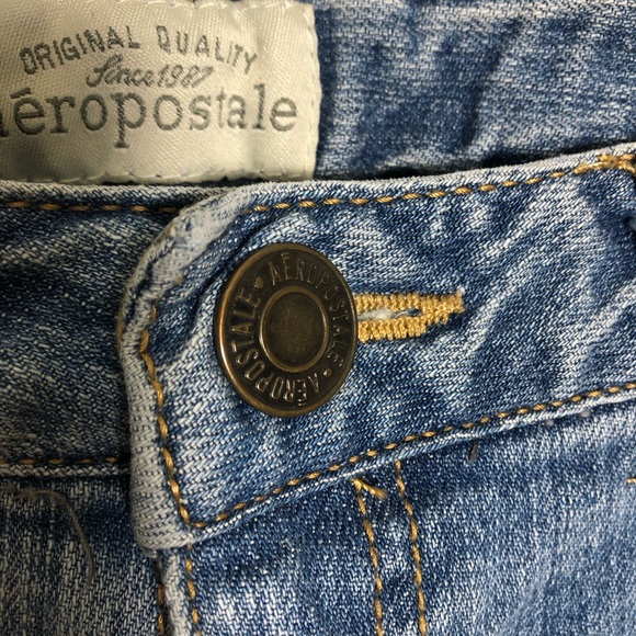 bayla skinny jeans aeropostale 1/2 short Size 8 - Picture 5 of 9